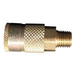 Milton S-786 | Tru-Flate/Parker Style Air Hose Coupler, Male, 1/4 Inch NPT