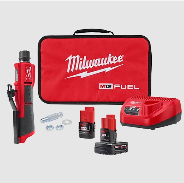 Milwaukee Tools 2409-22 | M12 Fuel Low Speed Tire Buffer Kit