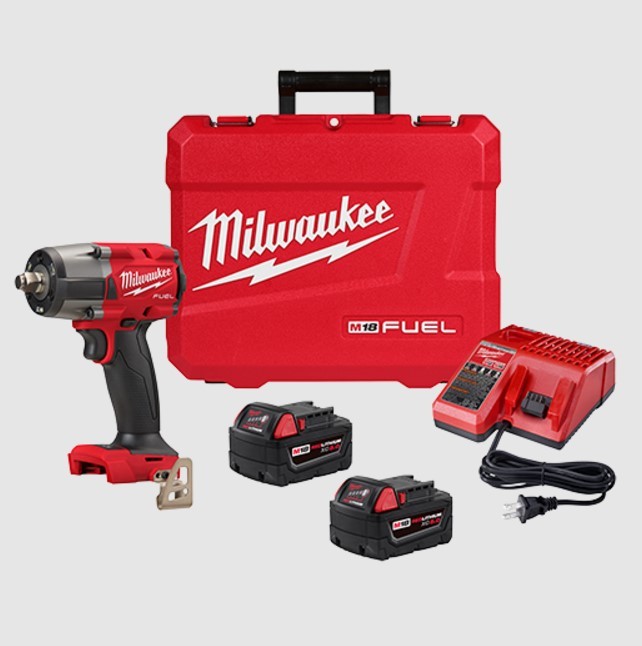 Milwaukee Tools 2962-22 | M18 Fuel 1/2 In. Mid-Torque Impact Wrenches with Friction Ring