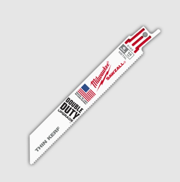 Milwaukee Tools 48-01-6182 | Sawzall Standard Metal Blades