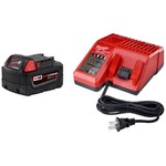 Milwaukee Tools 48-59-1850 | M18 Redlithium Xc5.0 Starter Kit
