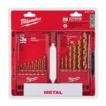 Milwaukee Tools 48-89-1105 | Thunderbolt Titanium Drill Bit Set - 20 Pc