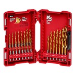 Milwaukee Tools 48-89-4631 | 23 Pc Shockwave Red Helix Titanium Drill Bit Set