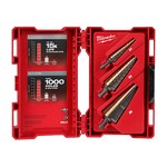 Milwaukee Tools 48-89-9291 | Milwaukee 3Pc Cobalt Step Drill Bit Set ( 1, 4, 9)