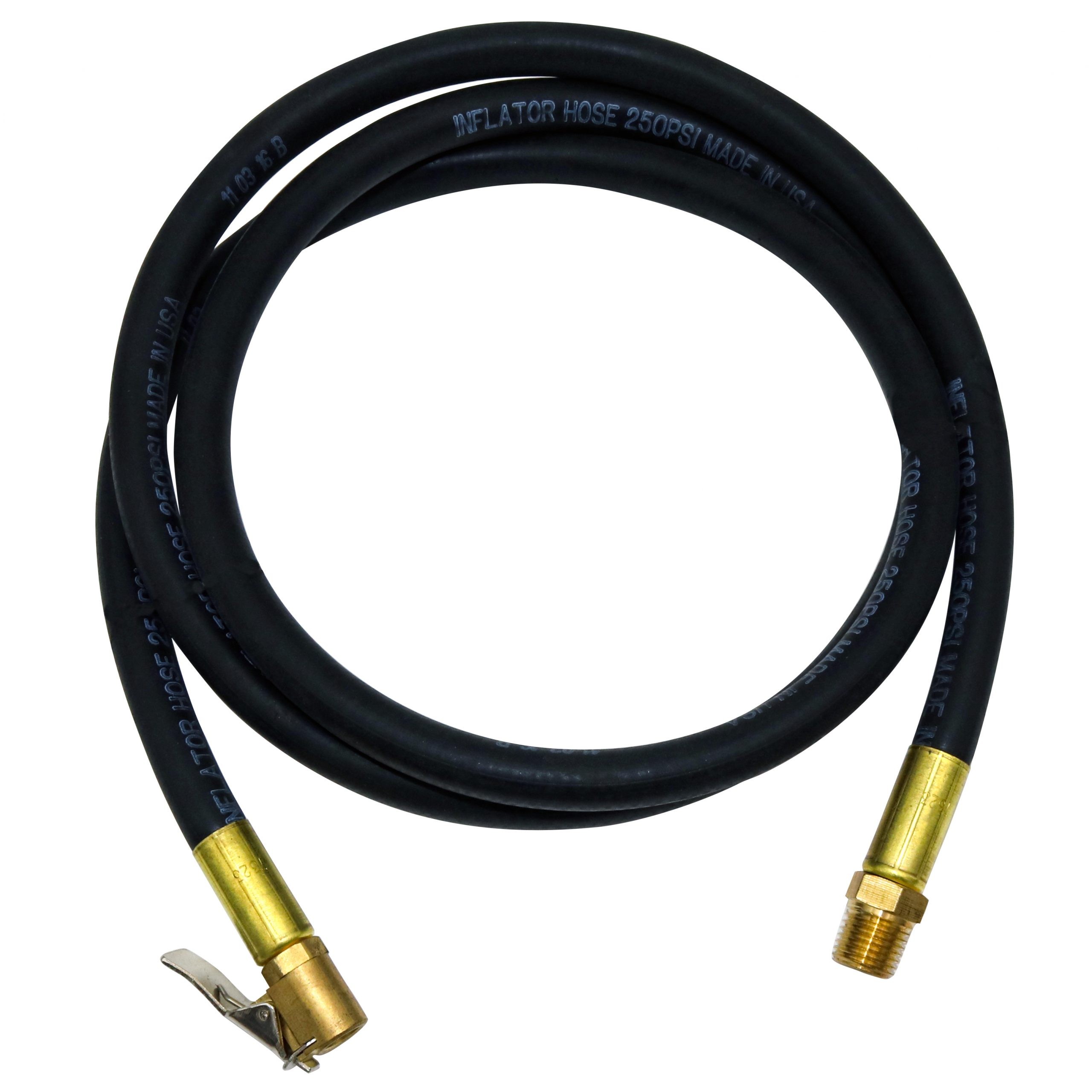 Shark Industries C106871 | Coats Inflator Air Hose With Euro Chuck 60? Length