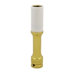 Sunex 284319 | 1/2-Inch Drive 19-mm Extra Long Thin Wall Wheel Protector Impact Socket