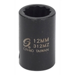 Sunex 312MZ | Socket 3/8 Drive 12 Point 12Mm Impact