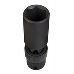 Sunex 312UD | 3/8 U-Joint Impact Socket 6 Point Universal Deep Impact Socket