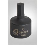 Sunex 364606 | 3/8-Inch 6-mm Drive Stubby Impact Hex Driver