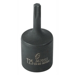 Sunex 3670S2 | 3/8-Inch Drive T 25 Drive Internal Star Impact Socket