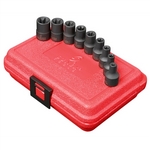 Sunex 3670SE | 3/8 Inch Dr External 9 Pc Torx Set