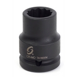 Sunex 418MZT | 3/4-Inch Drive 18-Mm 12-Point Thin Wall Impact Socket