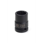 Sunex 424MZT | 3/4-Inch Drive 24-Mm 12-Point Thin Wall Impact Socket
