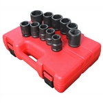 Sunex 4682 | 3/4 Inch Dr 6 Pt 11 Pc Deep Sae Set