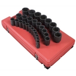 Sunex 4695 | 3/4 Inch Dr 6 Pt 29 Pc Deep Sae Set