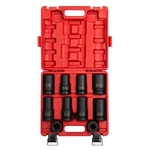 Sunex 5690A | 1 In. Drive Sae & Metric Heavy Duty Wheel Impact Socket 10 Pc.