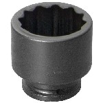 Williams 41208 | 1-1/2 Drive 3-3/8 Standard Impact Socket 12 Point