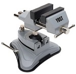 Yost 56450 | V-275 2.75 Inch Portable Multi-Angle Pivoting Vise with Vacuum Base