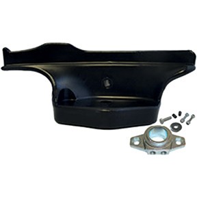 AME International AE250309 | Nylon Mount/Demount Duckhead With Round Hole & Mounting Bracket