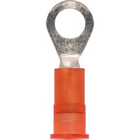 Au-ve-co Products 12150 | Solderless Terminal Ring 22/18 Ga 8/10 Ring