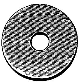 Au-ve-co Products 1700 | Fender Washer Large 5/16 Bolt 1-1/2 O.D. Zinc