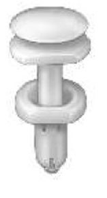 Au-ve-co Products 18353 | Gm Push-Type Retainer
