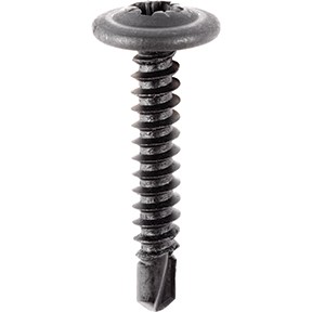 Au-ve-co Products 19006 | M4.2-1.41 X 25Mm Round Washer Head Teks Tapping Screw