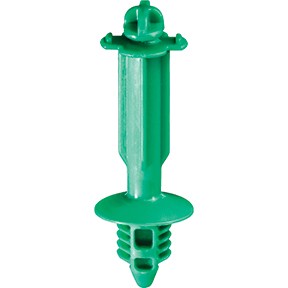 Au-ve-co Products 19524 | Ford Door Trim Panel Retainer Green Nylon