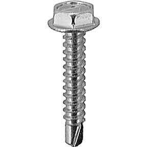 Au-ve-co Products 9616 | 10-16 X 1 Hex Wa.Hd. 2 Teks Sc. Zinc