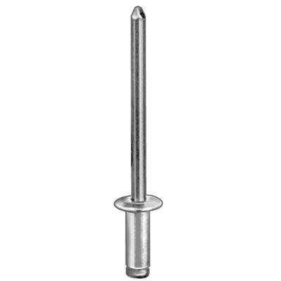 Au-ve-co Products 19061 | Panl Blind Stnlss Rivet 3/16 Dia 3/8-1/2 Grip