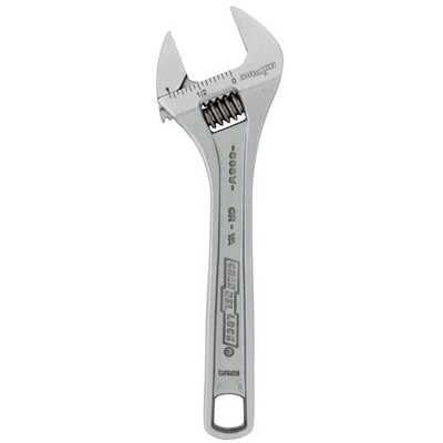 Channel Lock 806W | Chrome Adjustable Wide Wrench, 6 Inch