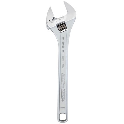 Channel Lock 815 | Chrome Adjustable Wrench, 15 Inch