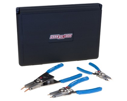 Channellock RT-3 | 3 Piece Convertible Retaining Ring Pliers Set