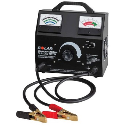 Clore Automotive 1876 | Battery Load Tester 1000 AMP Carbon Pile