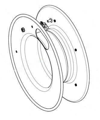 Coxreels 8601-30 | Drum Assembly, with Spring