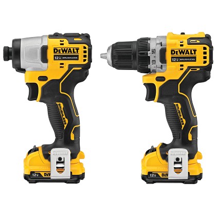 Black & Decker-Dewalt DCK221F2 | Brushless Drill/Impact Combo Kit 12V Max