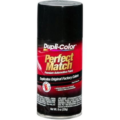 Dupli-Color 57787Z | Perfect Match Premium Automotive Paint Universal Gloss Black Aerosol 8 Oz Bun0100