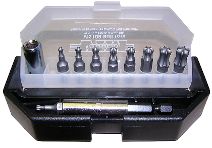 VIM Tools VIS108 | 11 Piece Ball Torx Bit Set