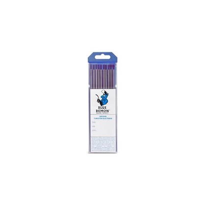 Blue Demon 59085 | Ewla-2 2% Lanthanated Tungsten Electrode 3/32In X 7In X 10 Pack Te2L-332-10T