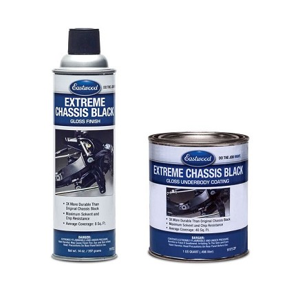 Eastwood 11173ZP | Extreme Chassis Black Gloss Frame Paint Coating