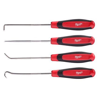Milwaukee 64950 | 4 Piece Hook And Pick Set 48-22-9215