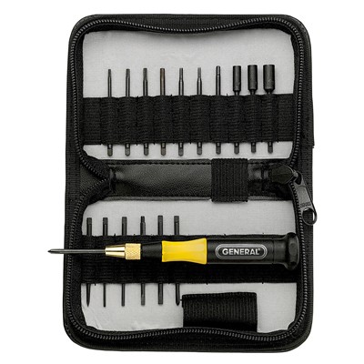 General Tools & Instruments 63518 | Screwdriver Precision 18Pc Set