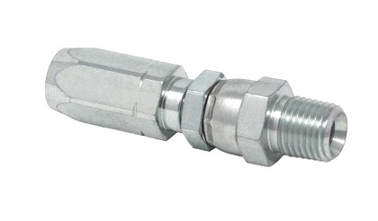 Graco Industrial 128564 | Field-Installable Swivel Hose End Fitting - 1/4 in. ID Hose, 1/4 NPT Male
