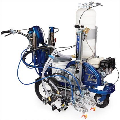 Graco Industrial 17H465 | LineLazer V 200HS HP Reflective Series Gas Hydraulic Airless Line Striper, 2 Auto Guns