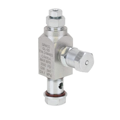 Graco Industrial 24W491 | GL-42 Replacement Carbon Steel Oil Injector, 1/8 in. Outlet