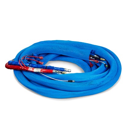 Graco Industrial 96B101 | Xcelerator 50 ft External Heated Hose with 3/8 in Inside Diameter, 2000 psi, Mesh Scuff