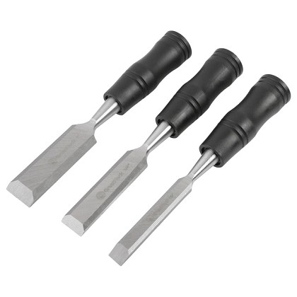 GreatNeck 203K | Wood Chisel Set, 3 Piece