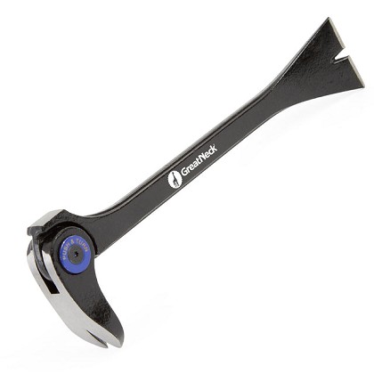 GreatNeck 70012 | 8 Inch Multi-Function Nail Puller and Pry Bar