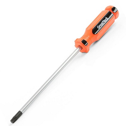 GreatNeck 73230 | T30 x 6 Inch Star Round Shank Screwdriver
