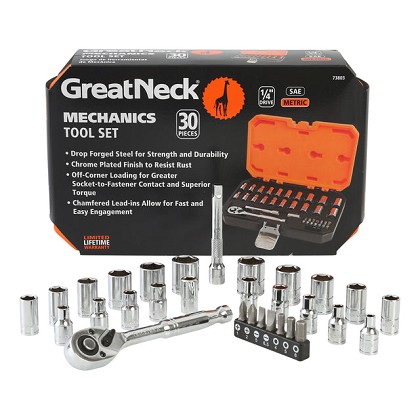 GreatNeck 73803 | Mechanics Tool Set